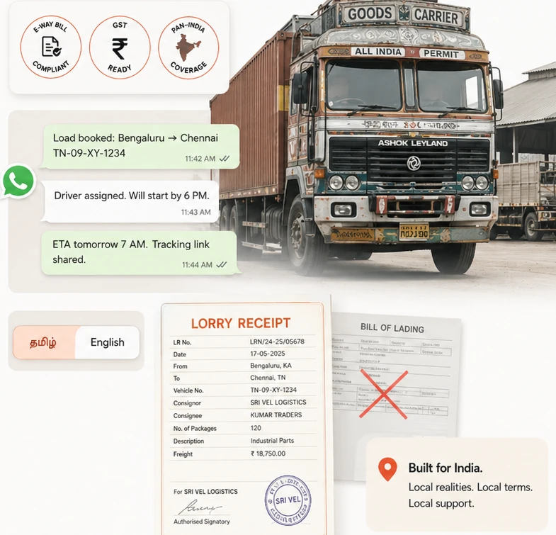 Branded shipper portal, documents and live tracking